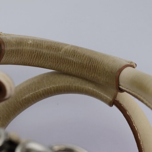 Chloe Paddington Hand Bag Leather Beige Silver - Picture 8 of 15